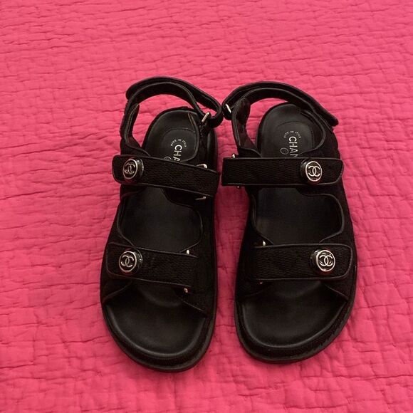 Chanel “Dad” sandals, US8 - Picture 2 of 9